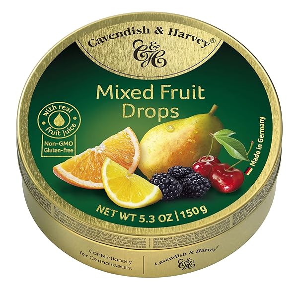 CAVENDISH & HARVEY | MIXED FRUIT HARD CANDY...