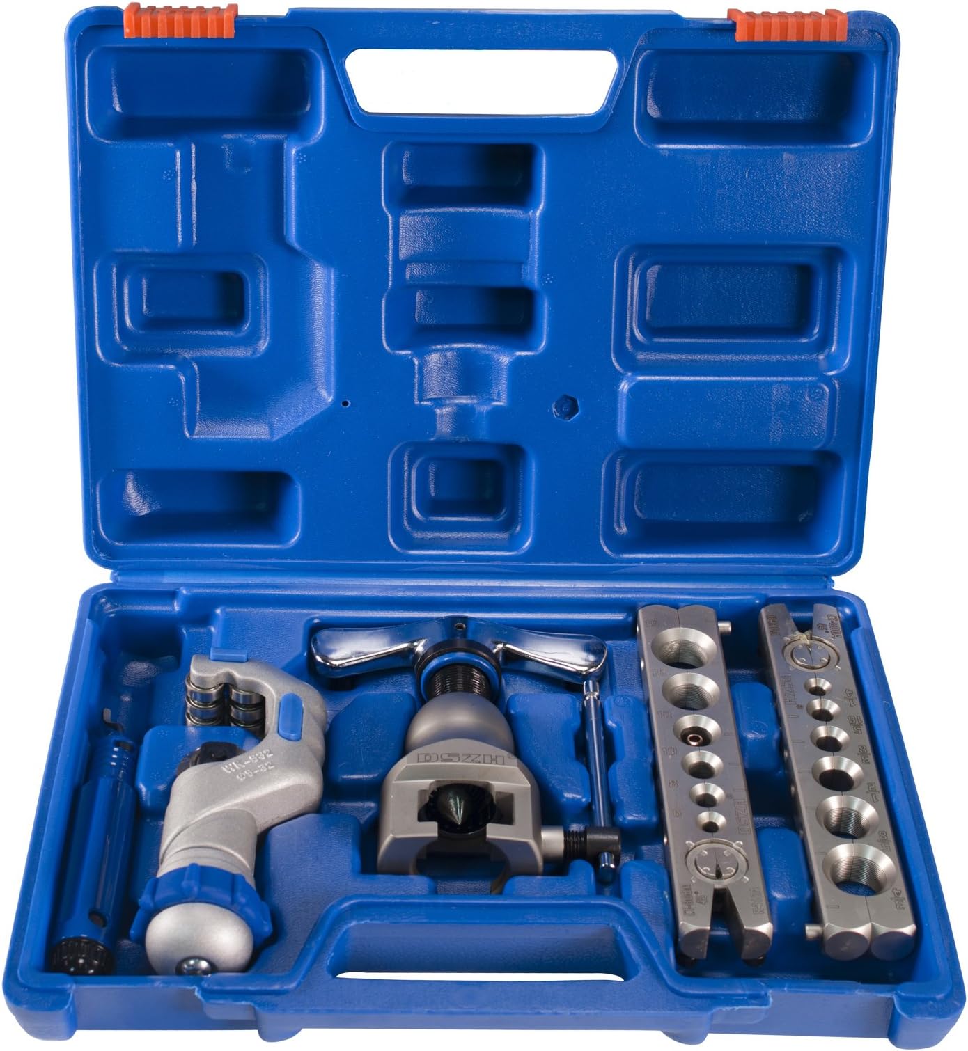 IWISS 806FT-L Eccentric Cone Type Copper Tube Flaring Tool Kit With Cutting Tool
