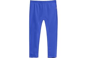 CITY THREADS Made in USA Girls Swimming Suit Bottom Leggings Long Jammer Shorts for Pool or Beach with SPF50+ Sun Protection