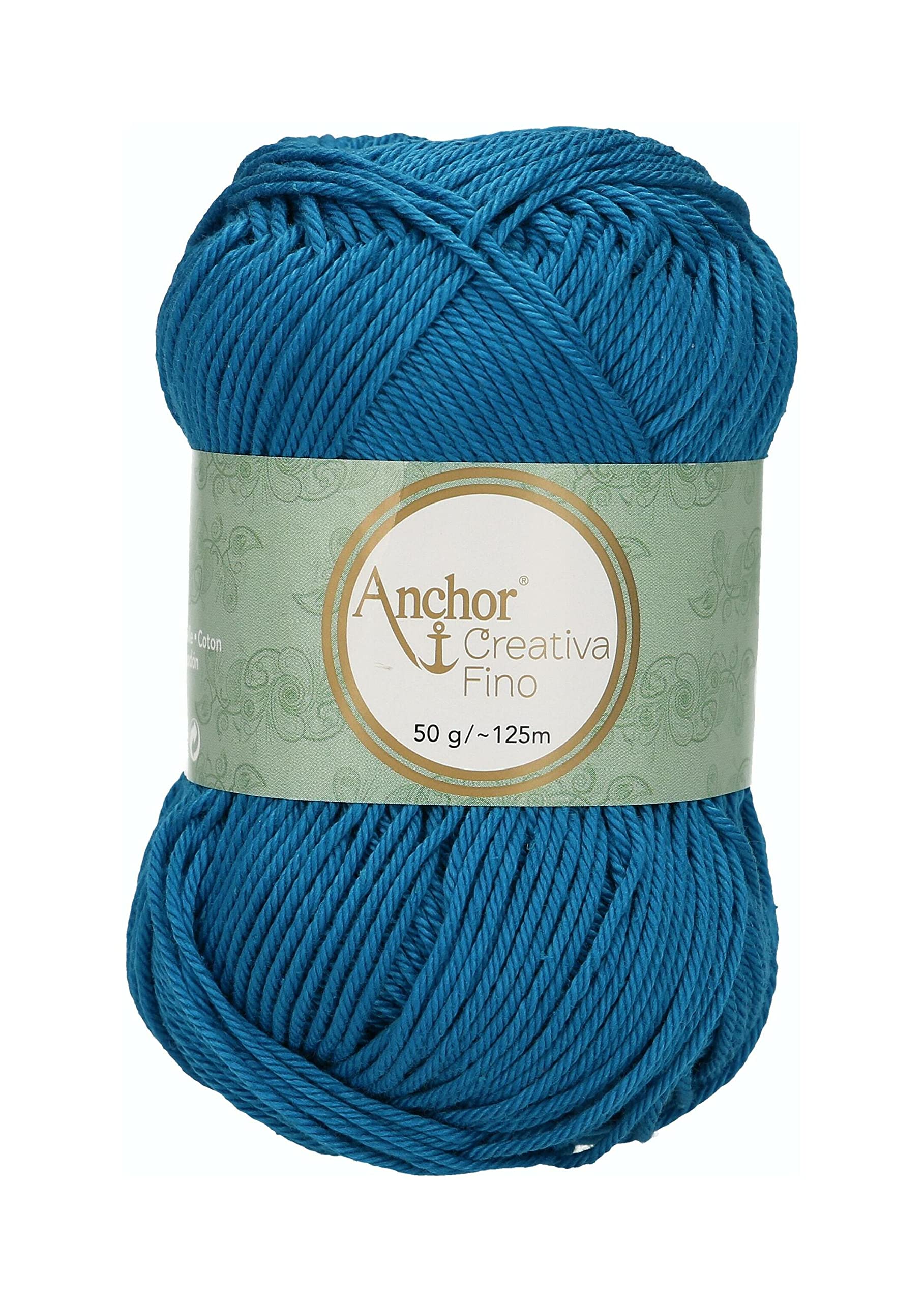 ANCHOR Creativa Fino, Thickness: 4, Packaging: 50G, Running Length: 125M 400 Crochet Threads