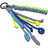 DAOSUN Paracord Keychain Bag Charms – Handmade Rope Keychain & Designer Purse Charms for Women
