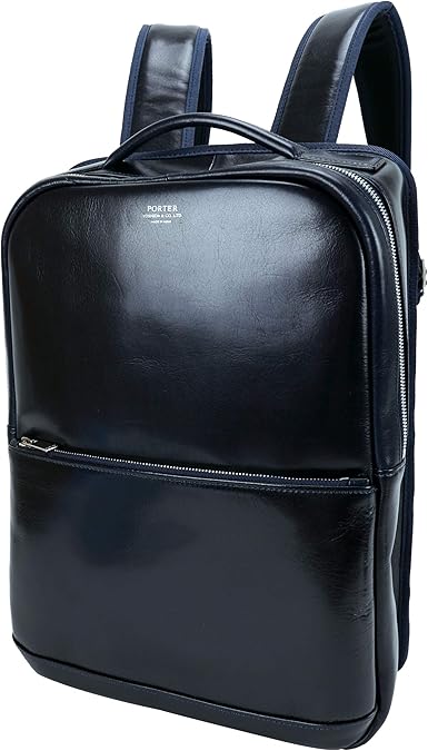 Amazon ポーター 吉田カバン ポーター クラーク デイパック ビジネスリュック Porter Clerk 034 レザー メンズ カジュアル 年ss ネイビー 50 Porter ポーター メンズ
