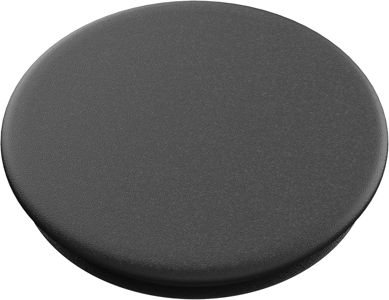 PopSockets: PopGrip with Swappable Top for Phones & Tablets - Aluminum Black