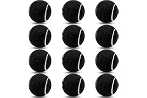 AeloriaStar 12 Pack Walker Tennis Balls – Pre-Cut Tennis Balls for Walker or Furniture Legs, Long Lasting Ski Glides & Pads, 