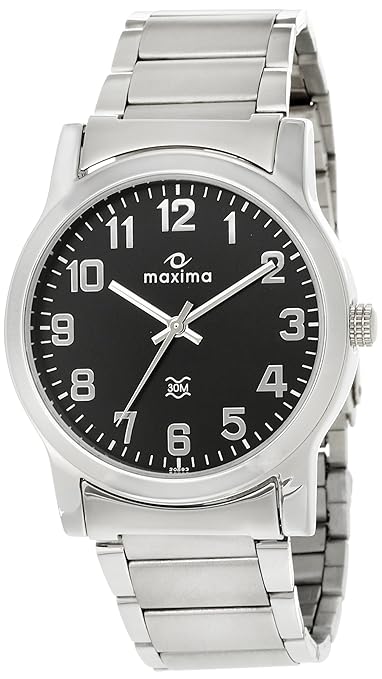 Analog Black Dial Mens Watch-DK11857-2