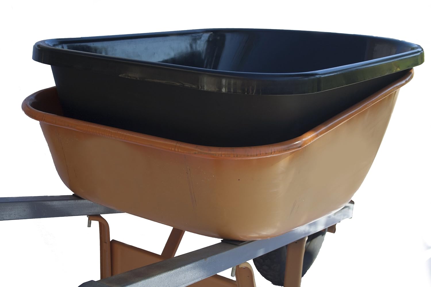 Wheelbarrow Liner for 6 Cubic Feet Wheelbarrows, Black Recycled Poly