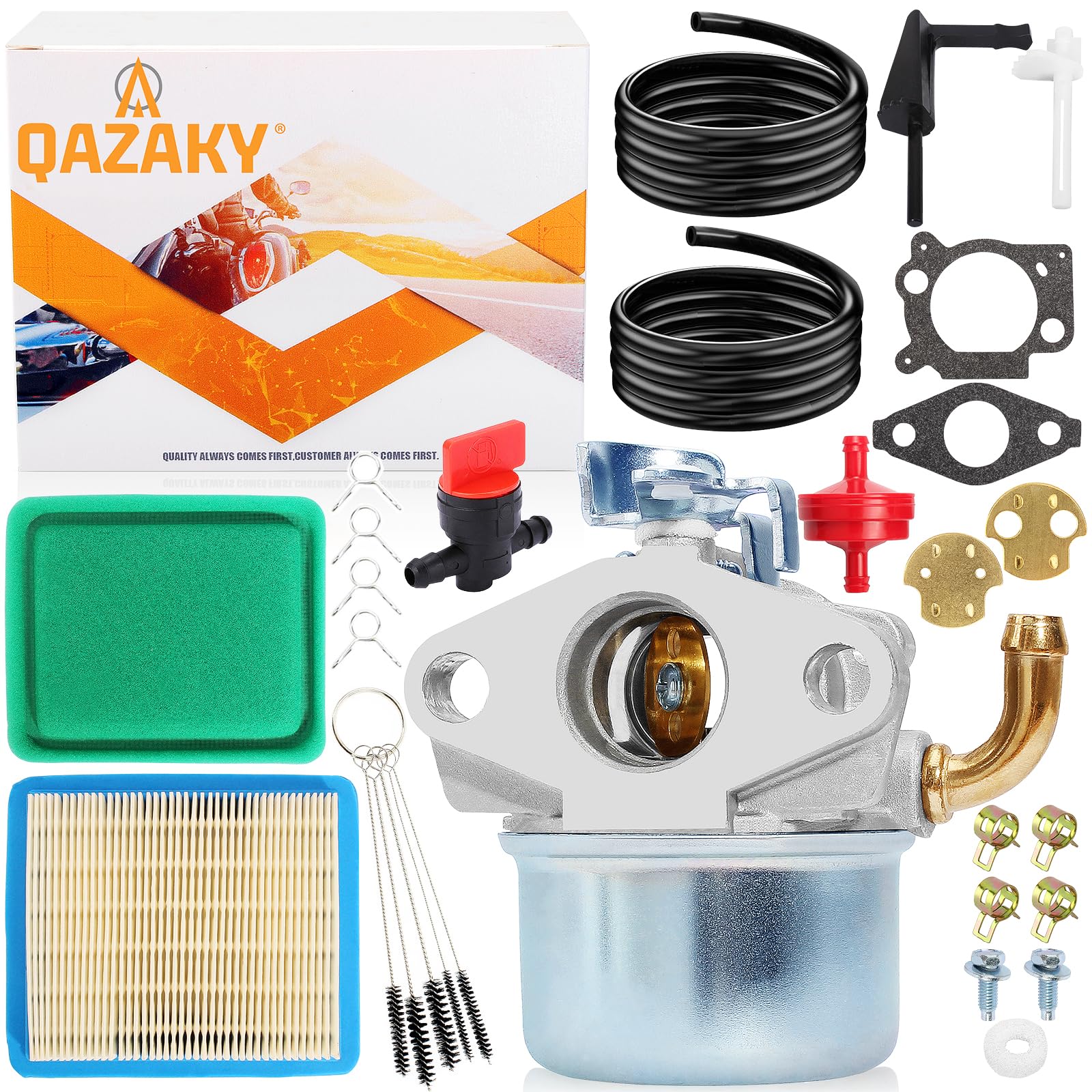 QAZAKY Carburetor Compatible with 126417 126432 126452 126492 127312 127332 127335 127337 127352 127412 127432 127437 127452 12S102 12S112 12S132 12S137 12S152 12S157 12S232 12S237