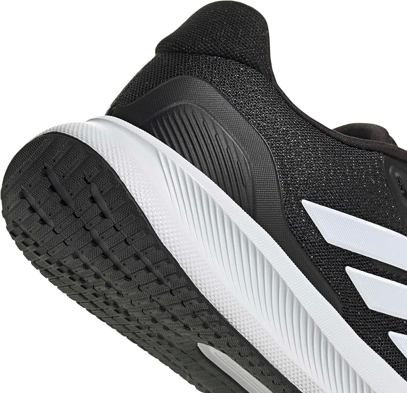 Femme Runfalcon 5 Wide Running Shoes, Core Black/Cloud White/Core Black, 39 1/3 EU