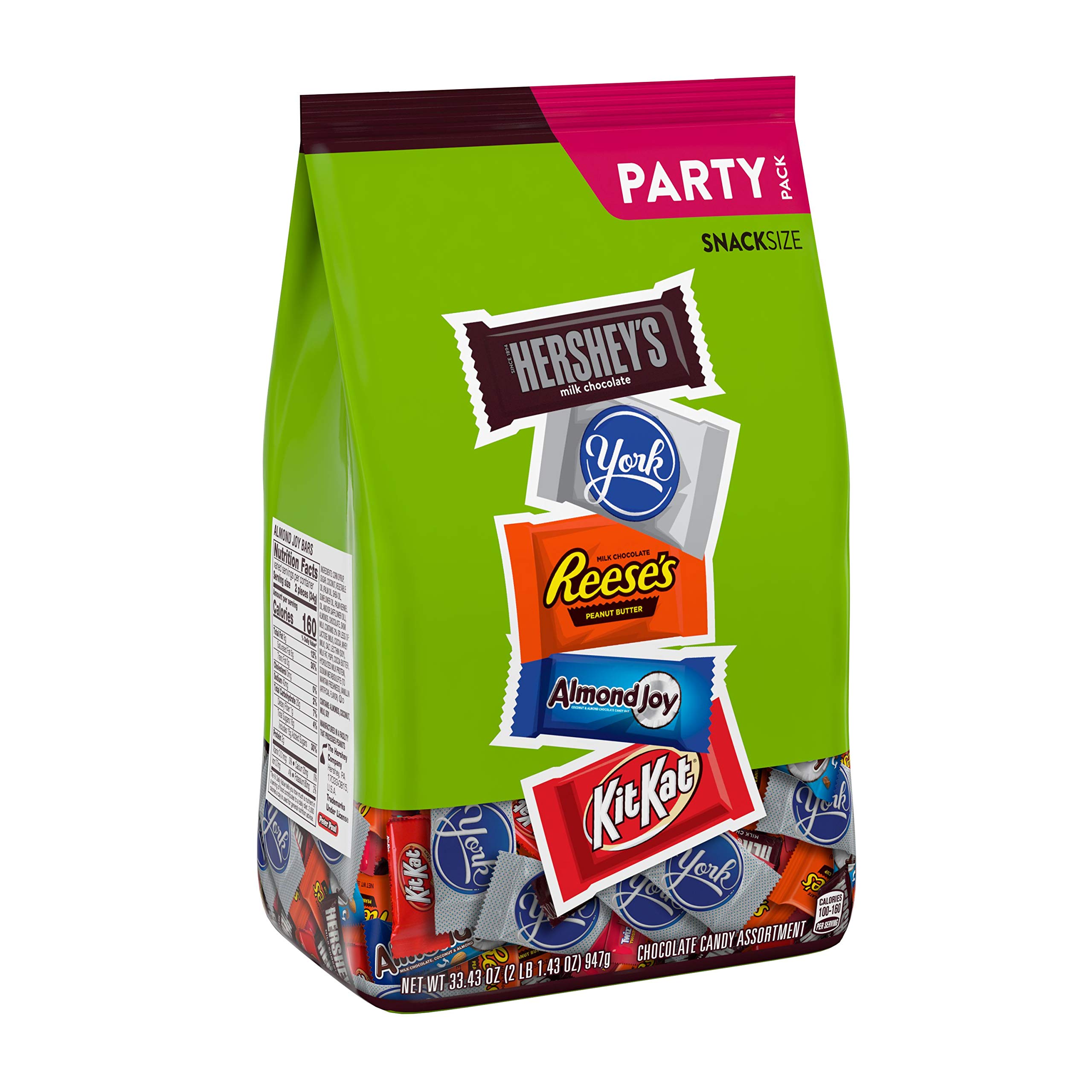 Mua HERSHEY'S Halloween Candy Assortment (HERSHEY'S, YORK, REESE'S, ALMOND JOY, KIT KAT) 33.43