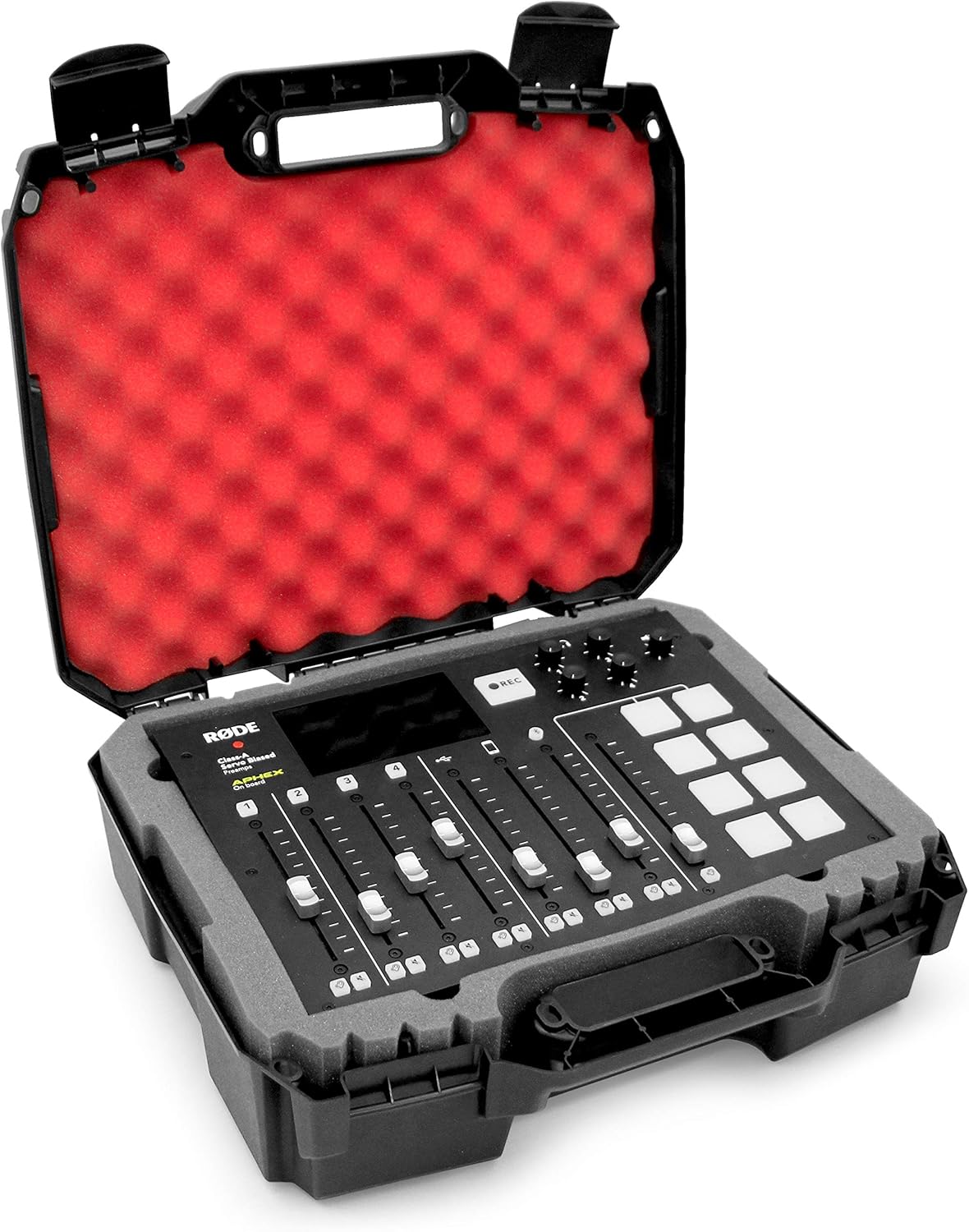 Casematix Studio Mixer Hard Case Fits Rode RODECaster Pro Podcast