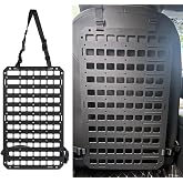 TACNEX Rigid MOLLE Panel for Car Seat Back Organizer Vehicle EDC Tactical Gear Holder Pouch Holster Mount Rack Modular Storage Plate Auto Interior Accessories for Truck Pickup SUV Van