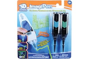 Tech4Kids 3D Imagi Pen Gel Refill (2 Pack), Blue/Green