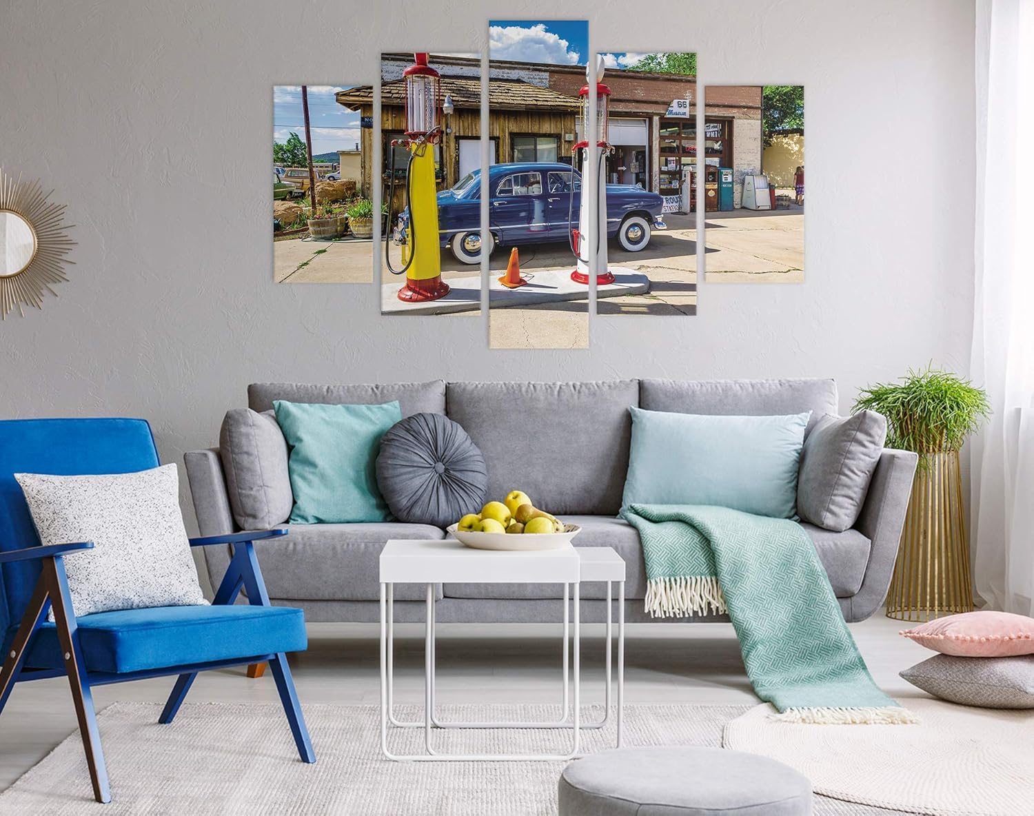 Kreise Kunst Muster Gelb Braun 100 X 70 Cm Revolio Leinwandbild Wandbilder Wohnzimmer Modern Kunstdruck Wanddekoration Deko Mehrteilige Leinwand Bilder 5 Teilig Typ A Kuche Haushalt Wohnen Bilder Poster Kunstdrucke
