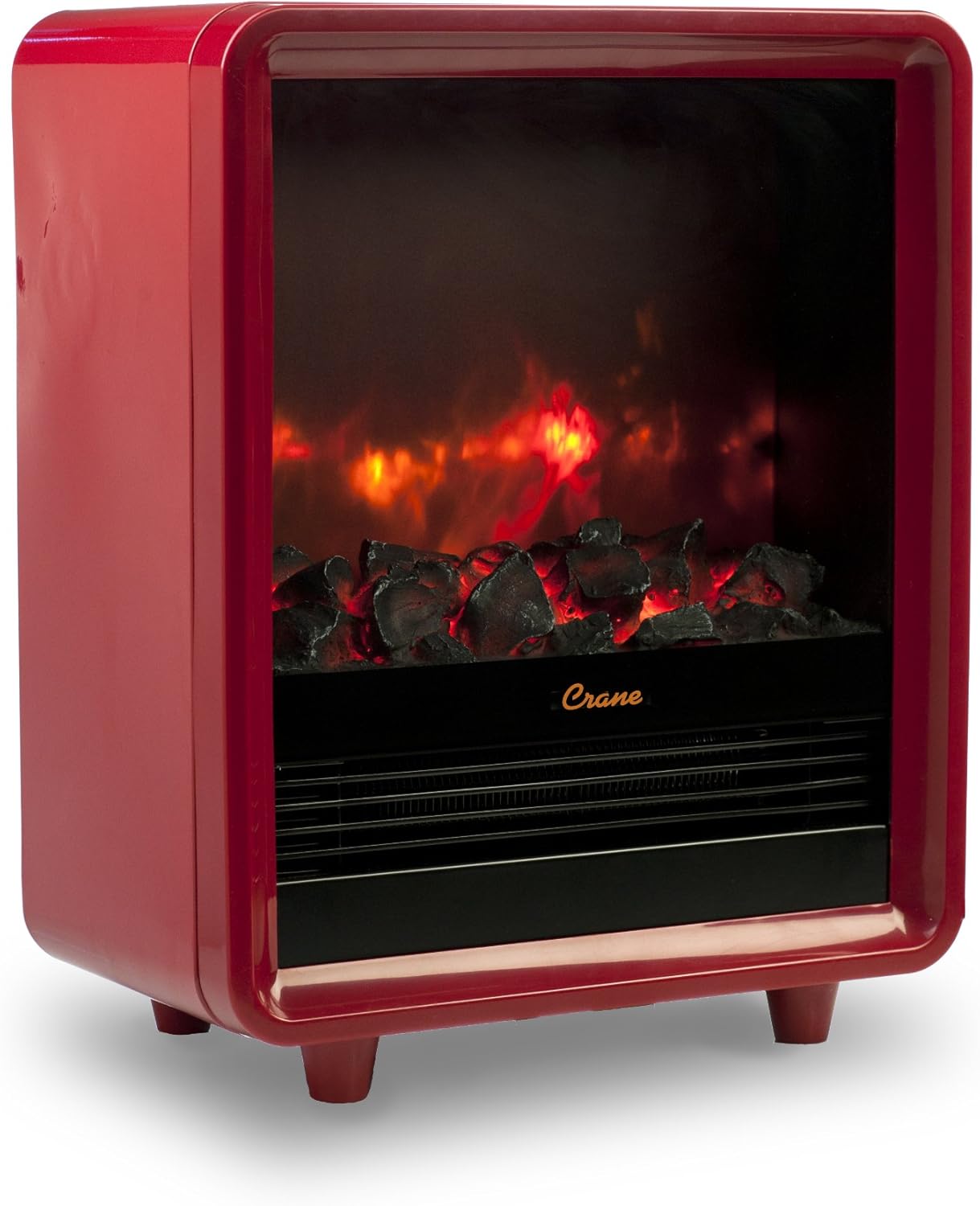 Crane EE8075R Electric Fireplace HeaterRed Amazon.ca Home & Kitchen
