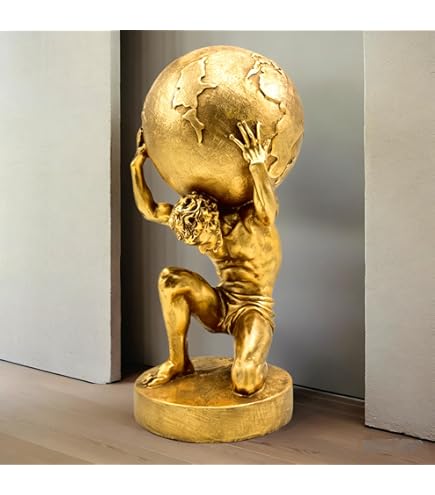 Amazon.com: Pacific Giftware PTC 11.75 Inch Man with Atlas Globe