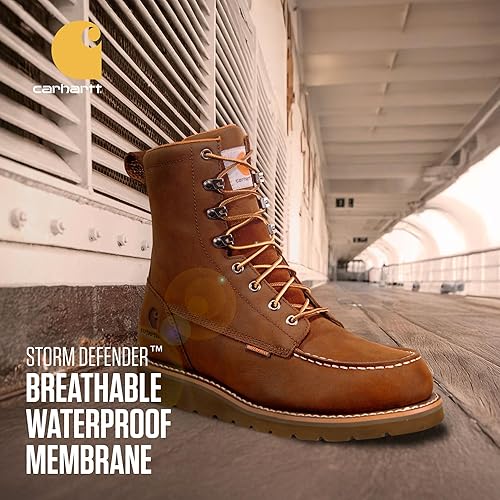 Wedge Boot Carhartt Breathable Work Boots Carhartt Men's WP 8