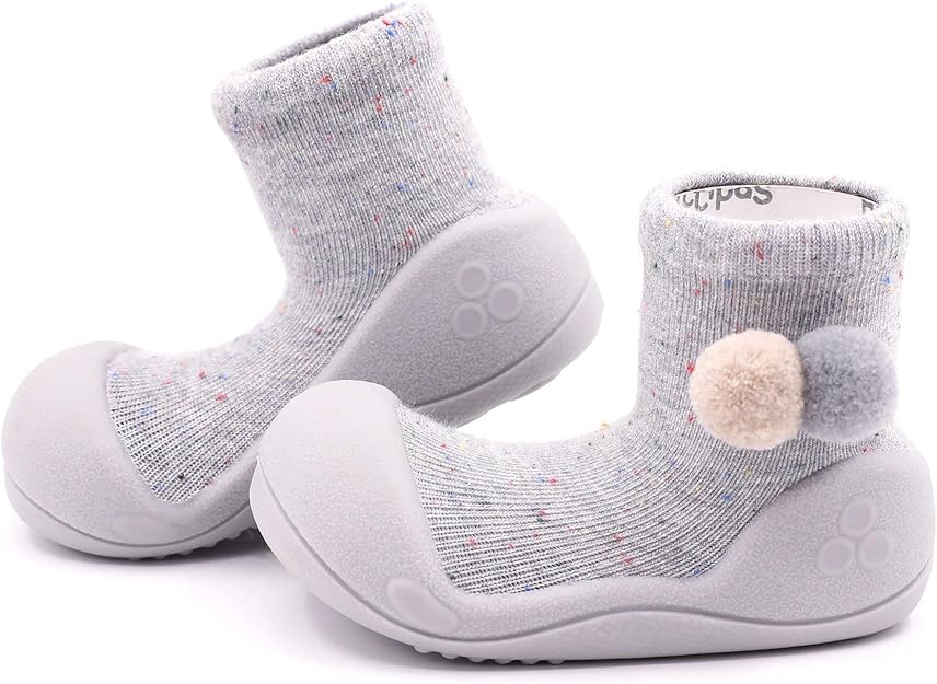 Attipas-Zapatos Primeros Pasos- Modelo Shooting Star- Color Gris