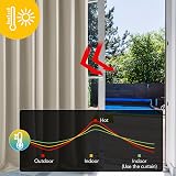 Deconovo Thermal Blackout Curtains 90x90 Pencil Pleat Light Beige 2 Panels view 4