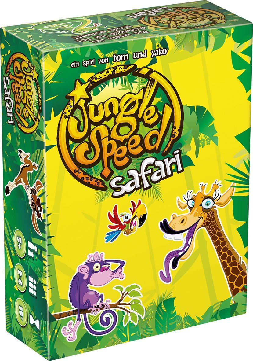 Asmodee 002292 - Jungle Speed Safari, Card Game