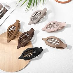 French Concord Hair Clips - 6Pcs Side Slide Volume