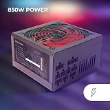 Mars Gaming MPB850M 850W Modular ATX Power Supply 80Plus Bronze Silent AI-RPM view 2