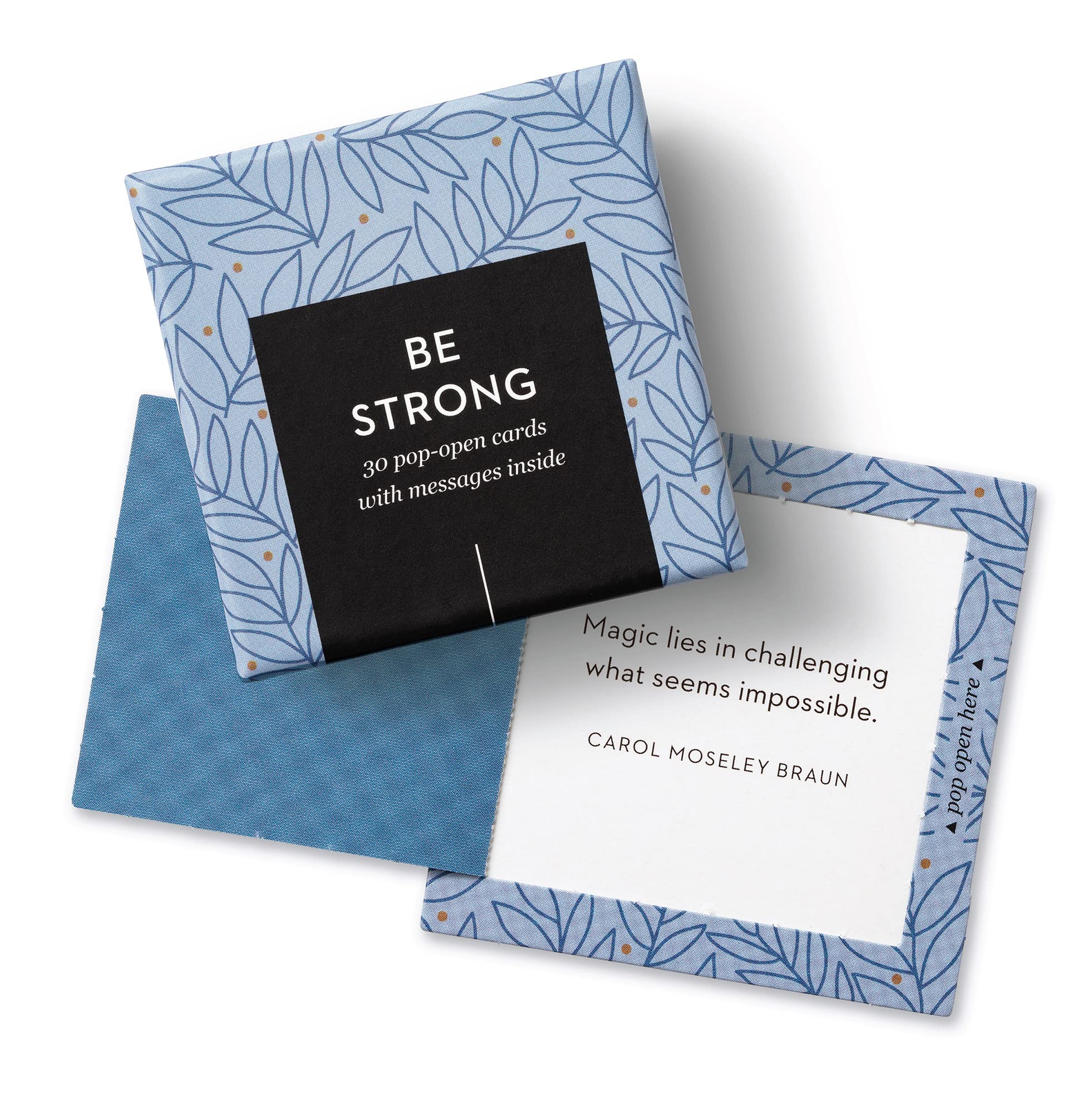 Compendium ThoughtFulls Pop-Open Cards Be Strong — 30 Pop-Open Cards, Each with a Different Inspiring Message Inside