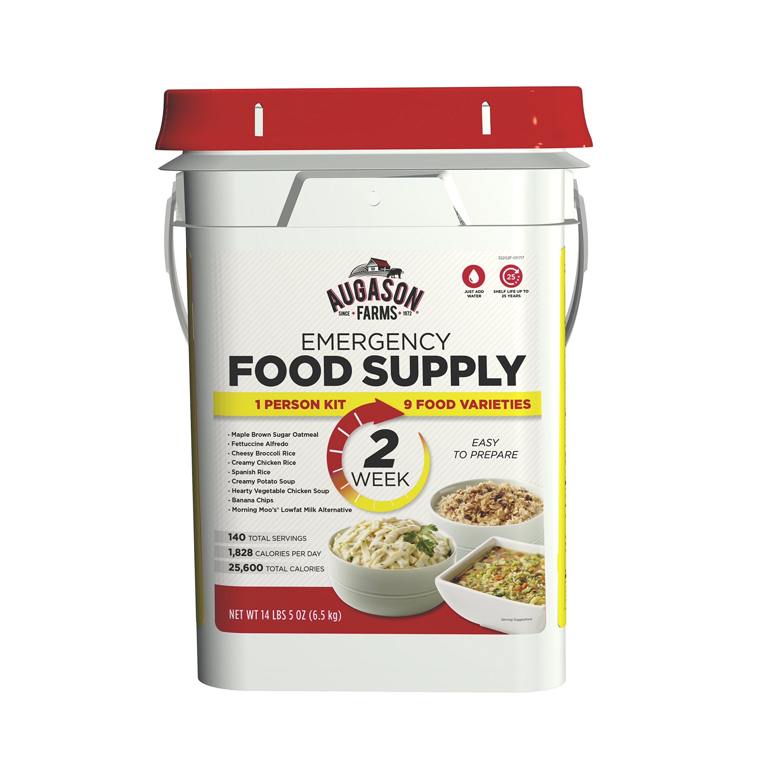 Emergency Food Supplies Augason Farms 140 Servings Storage Survival