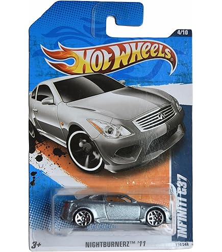 Amazon.com: Hot Wheels 1:64 Scale 2012 Infiniti G37 Die-Cast Car