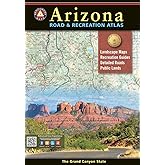 Arizona Road & Recreation Atlas - 13th Edition, 2024 (Benchmark Road & Recreation Atlases)