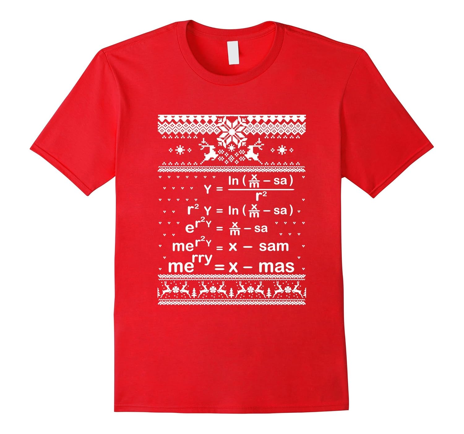 Ugly Math Merry Christmas T-Shirts, Sweater Gift-ANZ