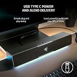 Razer Leviathan V2 X PC Gaming Soundbar Black USB C Bluetooth 5.0 view 6