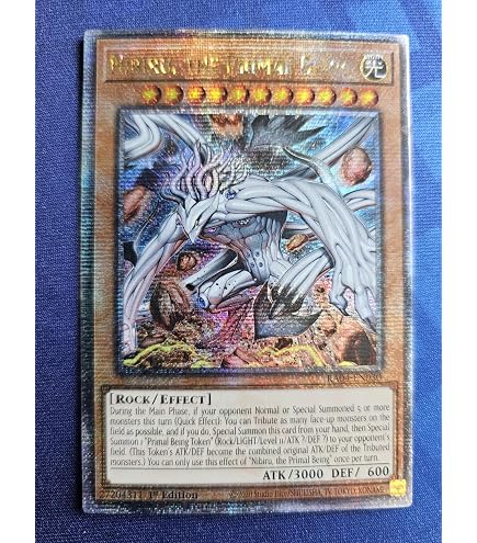 Thẻ bài YUGIOH - Nibiru, the Primal Being - RA01-EN015 - Secret Rare - Effect Monster