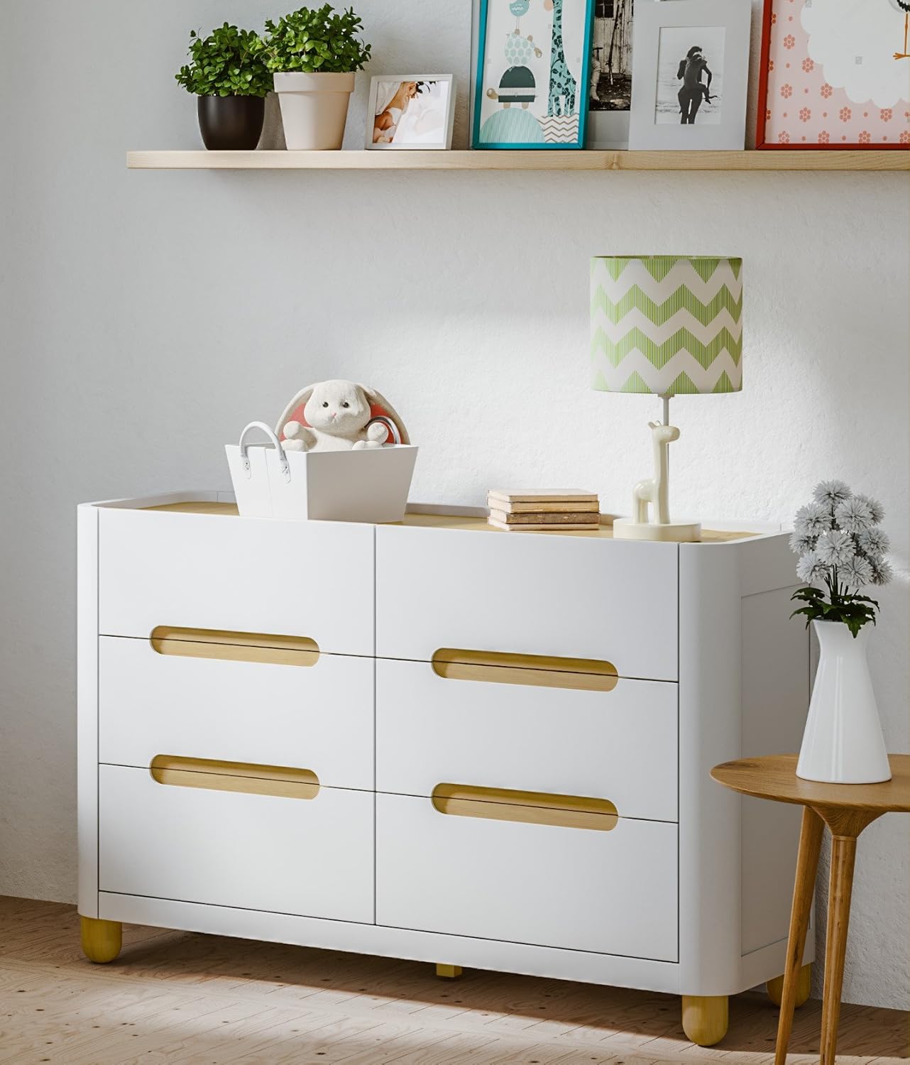 storkcraft roland 6 drawer dresser