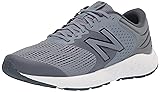 New Balance Men's 520 V7 Running Shoe, Gray/Gray, 8