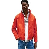 Tommy Hilfiger Men's Lightweight Waterproof Regatta Jacket, Brilliant Orange X-Large
