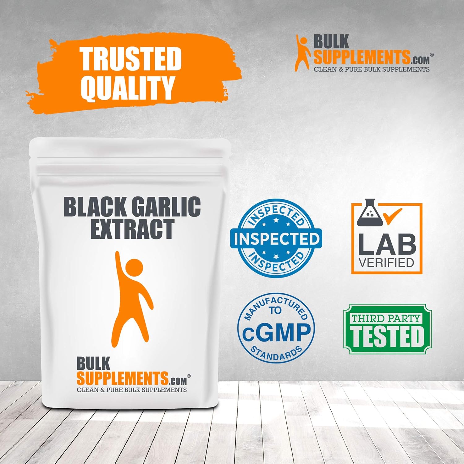 Bulksupplements Black Garlic Extract Powder (500 Grams): Health & Personal Care