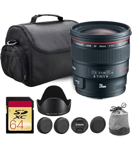 Amazon.com : Canon EF 24mm f/1.4L USM Wide Angle Lens for Canon