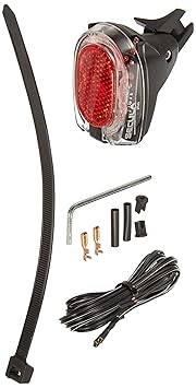 Busch & Müller Rücklicht Secula Plus Strebenmontage Led, schwarz, 8 x 5 x 5 cm