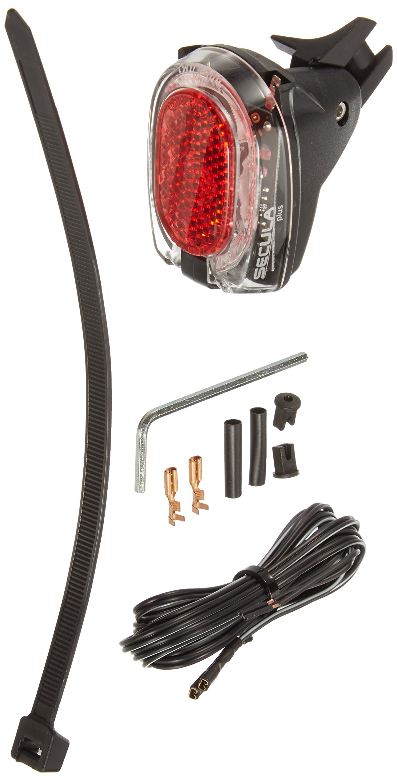busch+müller B&M Secula Plus Backlight LED Parking Light for Fixed Assembly ROT/TRANSP Size:STREBENMONTAGE