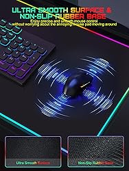 TopMade Mouse Pad with Wireless Charging, 31.5" x