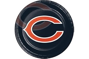 Trendware Chicago Bears Paper Plates, 24 ct