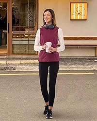 Outdoor Ventures Women's Fleece Vest, Lightweight