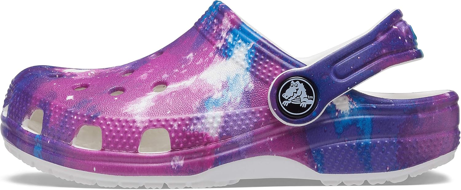purple kid crocs
