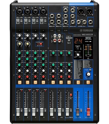 Yamaha Mg12Xu 12-Input 4-Bus Mixer With Effects : Amazon.ca