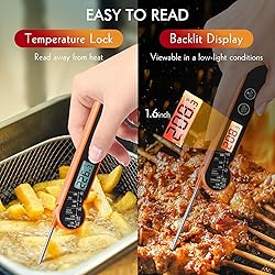 CaloriMastery Meat Thermometer Digital with