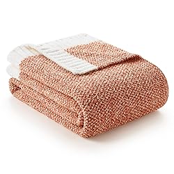 Snuggle Sac Orange Fall Blanket Twin