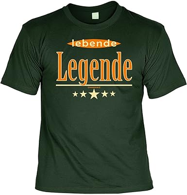 Lustige Sprüche Fun Tshirt Lebende Legende Geburtstag