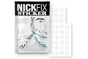 QUITCH NICK FIX Shaving Patch Gifts for Men, Stocking Stuffer & Christmas Gift Idea, Holiday Shaving & Beard Care Kit, Travel Grooming Gift for Dad, Husband or Him, FSA Eligible, Styptic Pencil Alternative