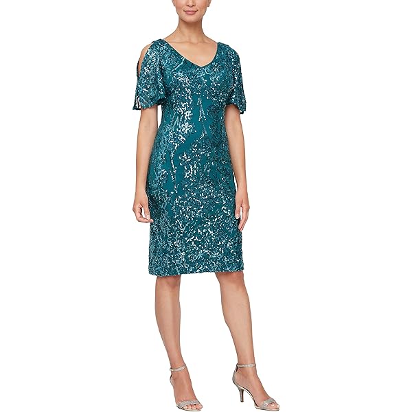 Alex Evenings Special Occasion Dress at Amazon Women's Clothing store Alex Evenings Special Occasion Dress at Amazon Women's Clothing store