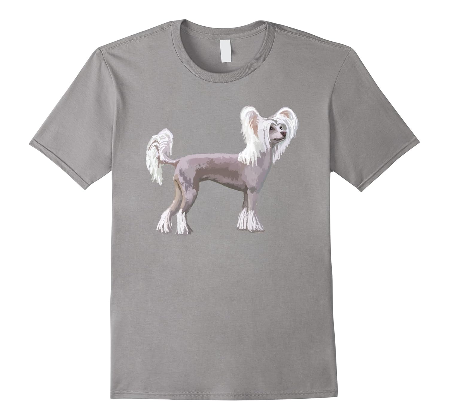 Chinese Crested Dog T Shirt I Love Chinese Crested-ANZ